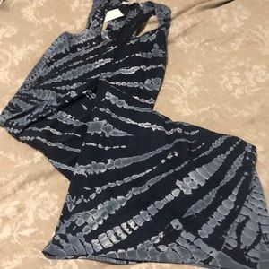 NWT Young fabulous and broke XS blue dress